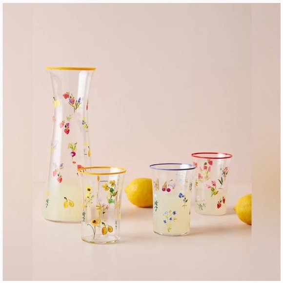 Anthropologie Other - Anthropologie Cordelia Glass pitcher